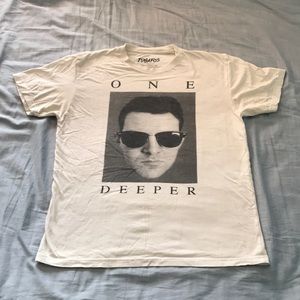 Dillon Francis one deeper shirt white